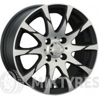 LS Wheels LS233 6.5x15 4x100 ET 40 Dia 73.1 (GMF)